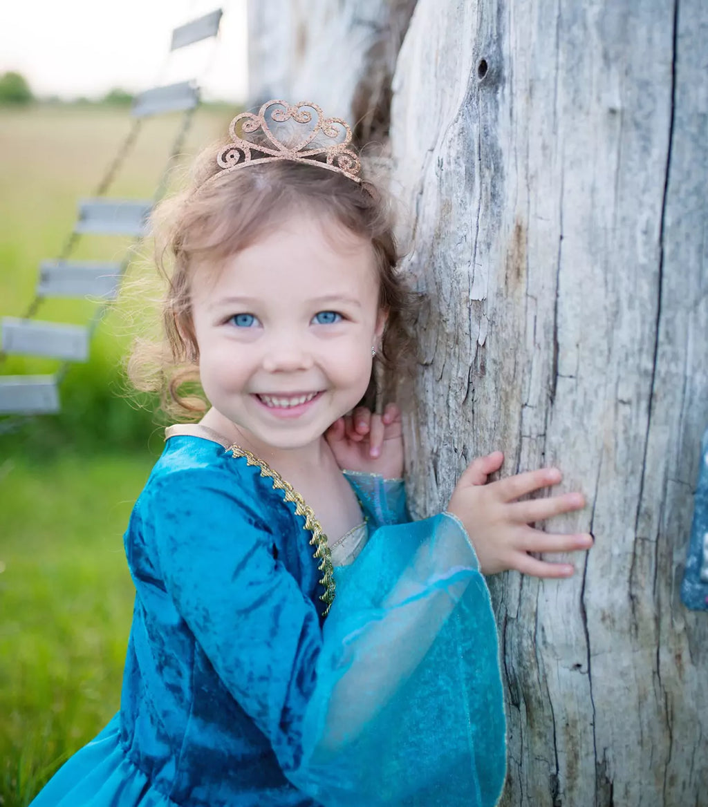pretty young girl with tiara