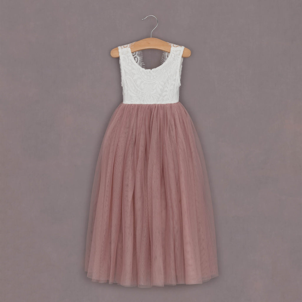 Bohemian Classic Sleeveless Dress - Dusty Pink