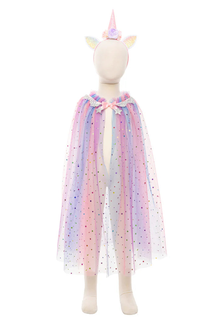Rainbow Unicorn Cape and Headband