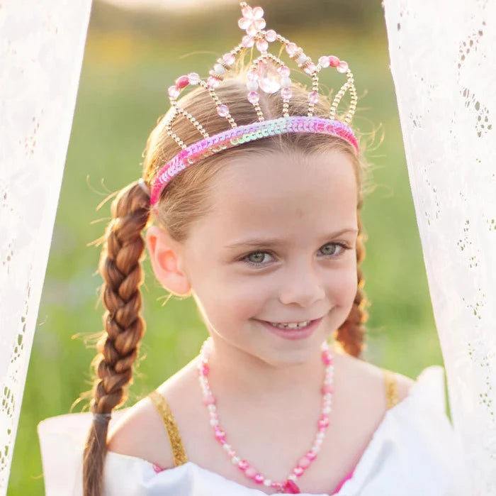 pretty child wearing costume