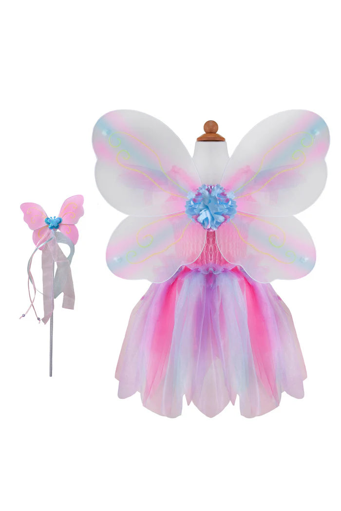 Butterfly Dress and wand