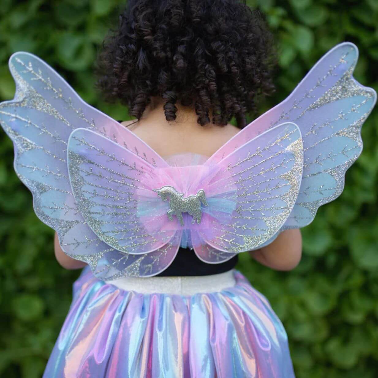 Magical Unicorn Skirt & Wings Set