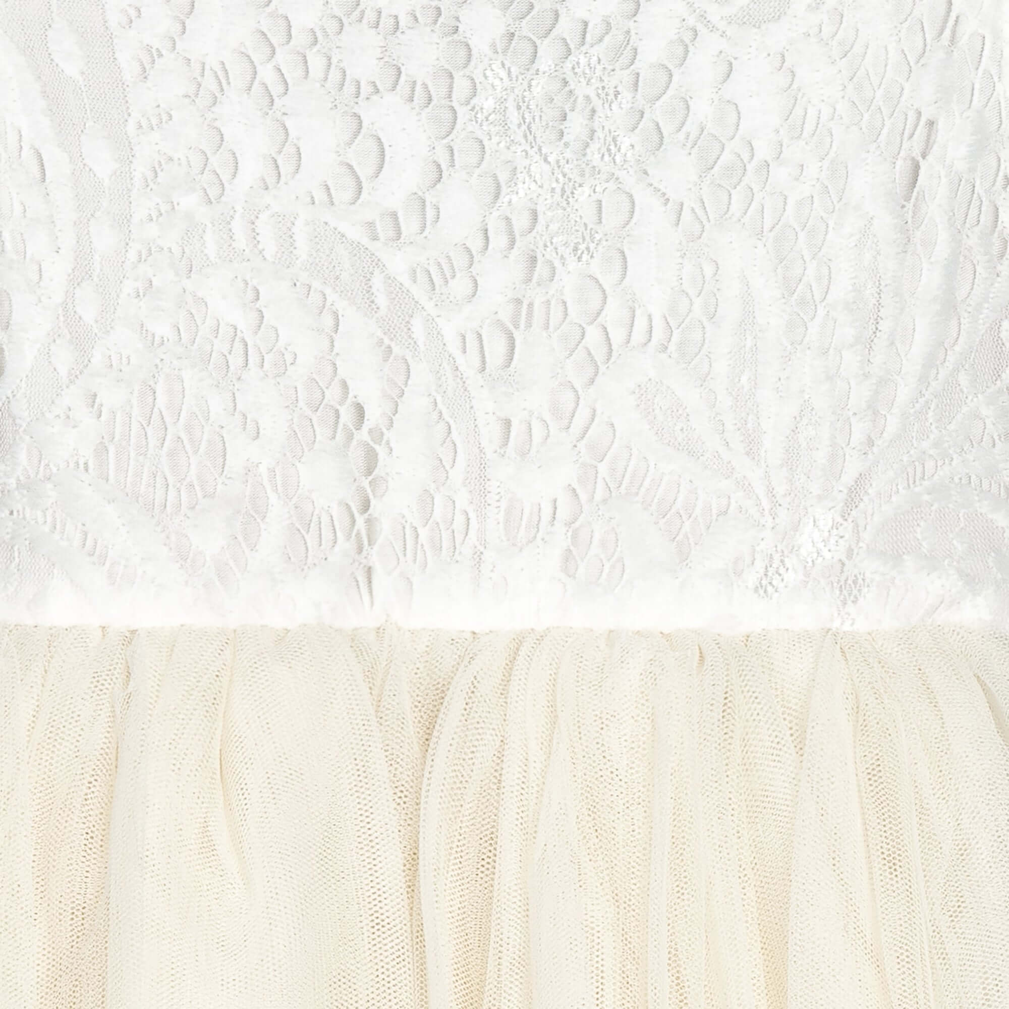 Bohemian Classic Tea Dress - Ivory Cream