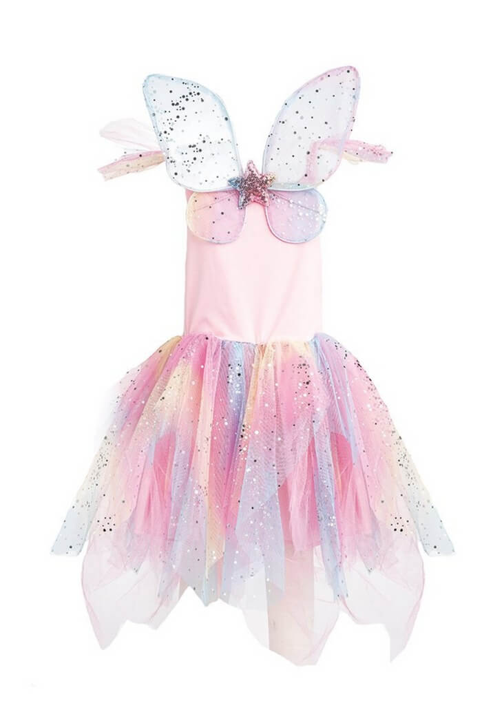 Rear of the sequin fairy dress