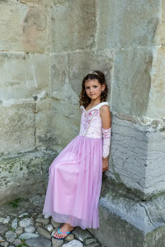 Velvet Pink Sisters Princess Dress