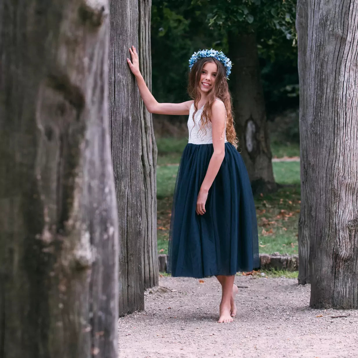 young flower girl