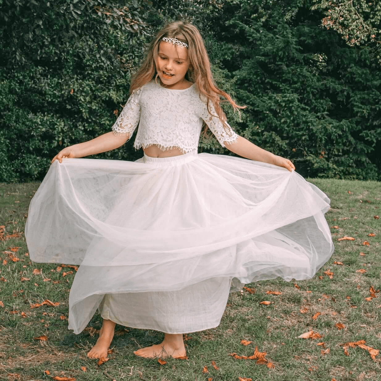 Flower Girl Dancing