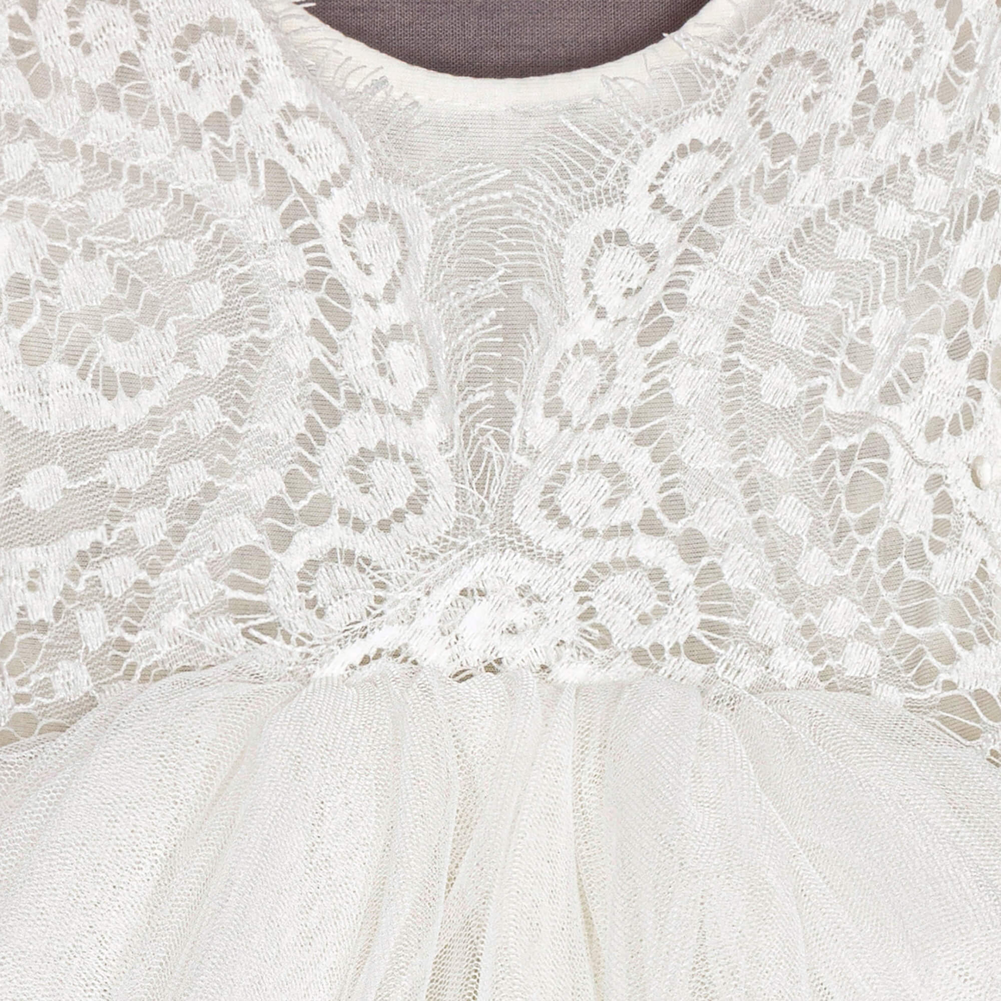 close up tulle