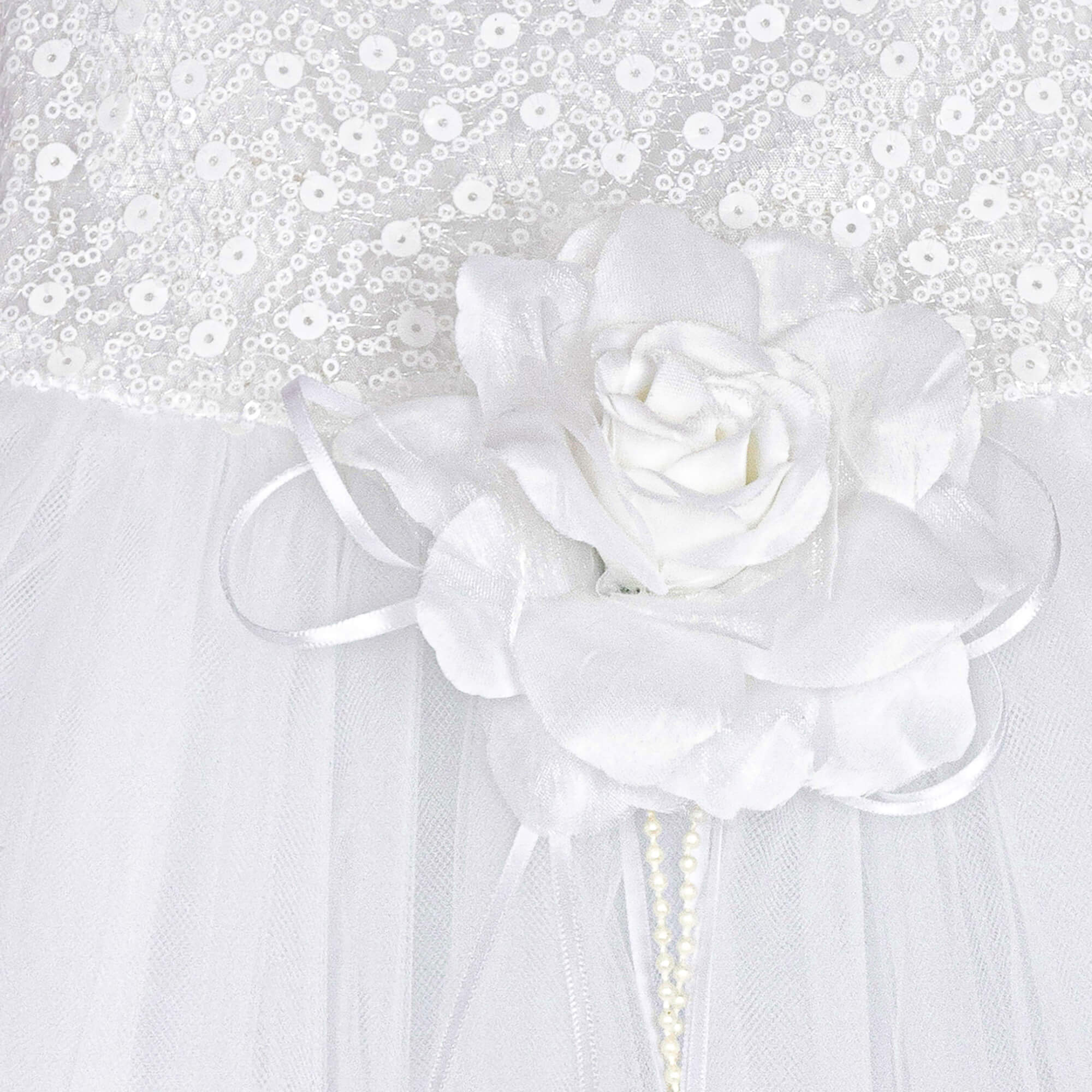 close up of flower detailing