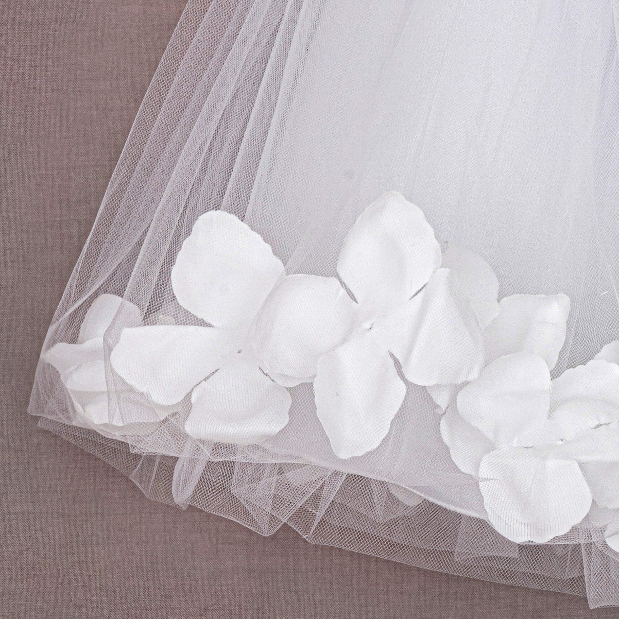 close up of petal inserts