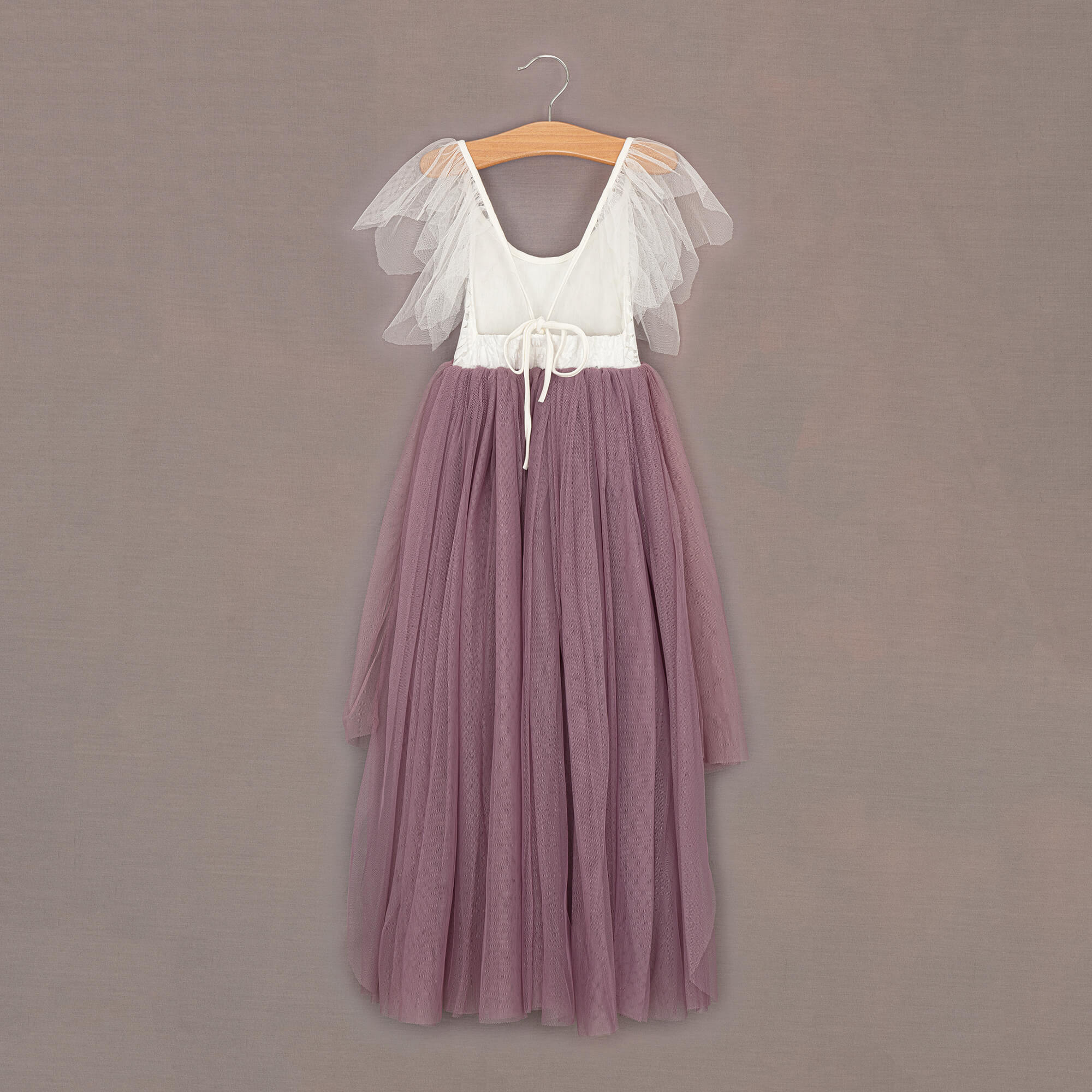rear of the dress