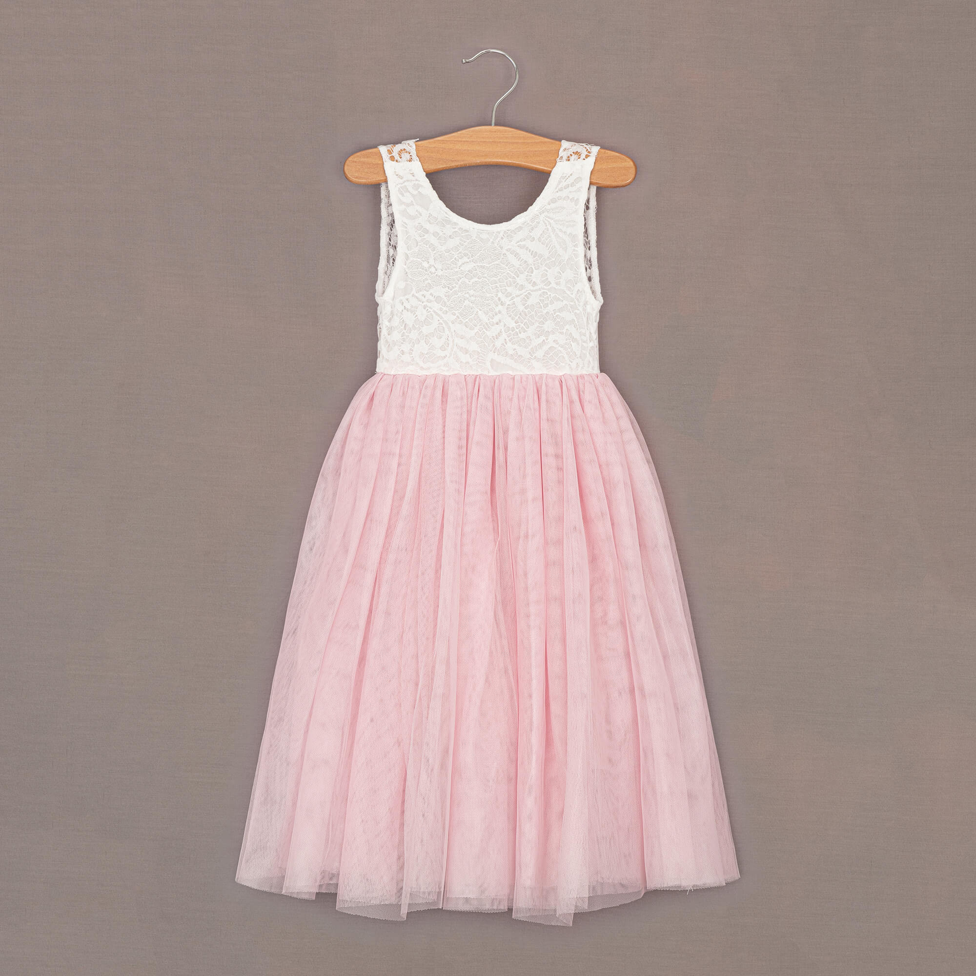 Baby Pin k sleeveless style dress