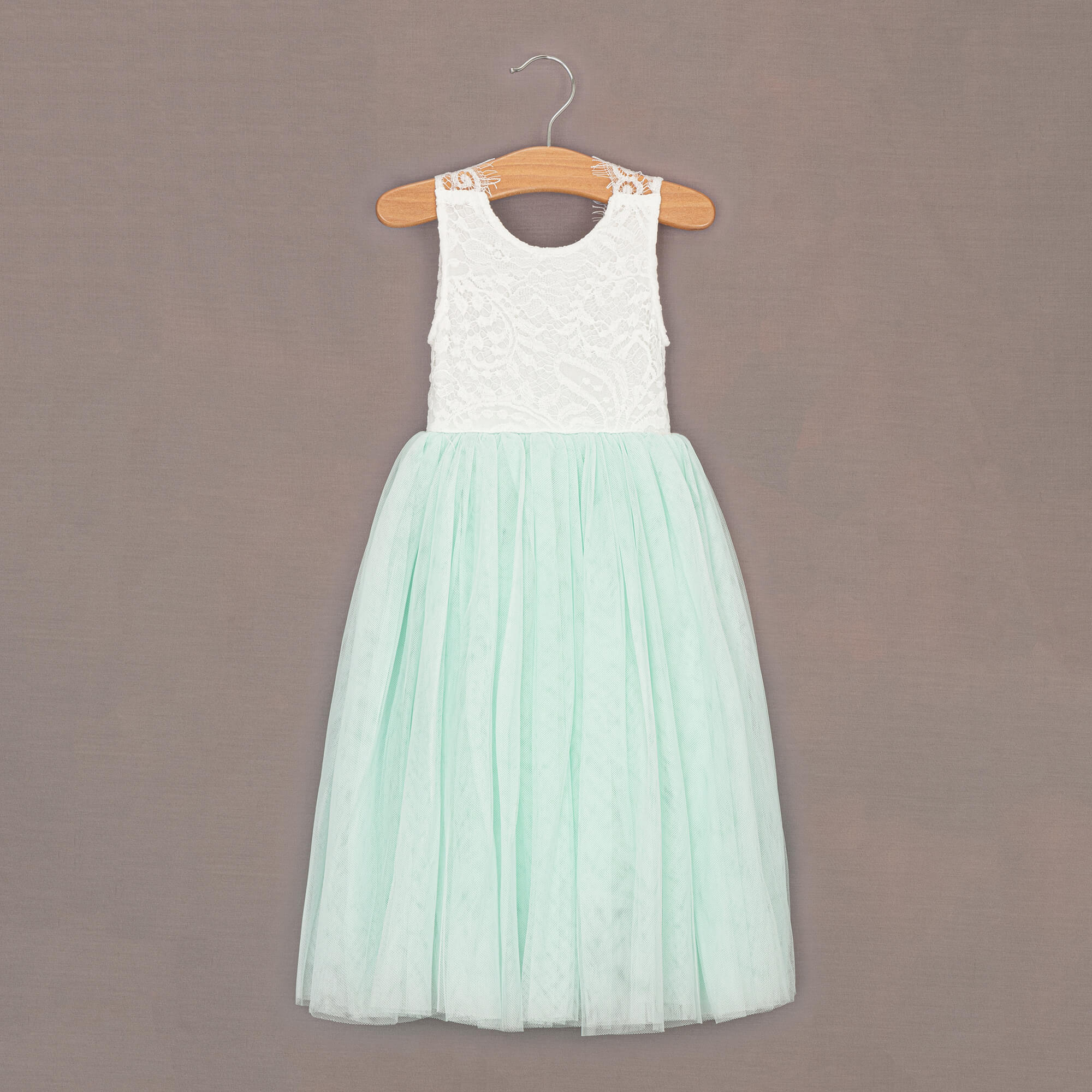 Pretty mint sleeveless dress