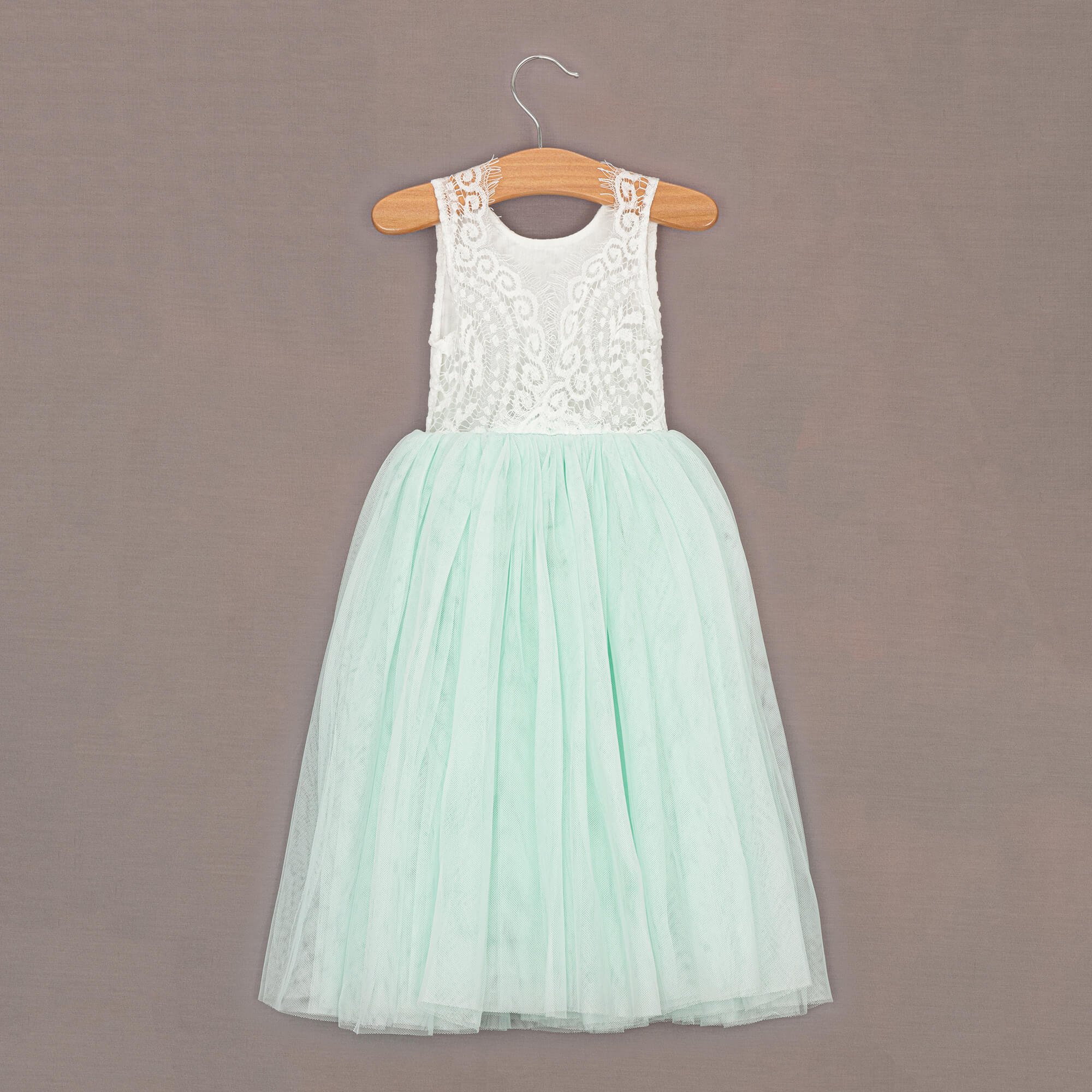 back detailing and lace pattern on the dress