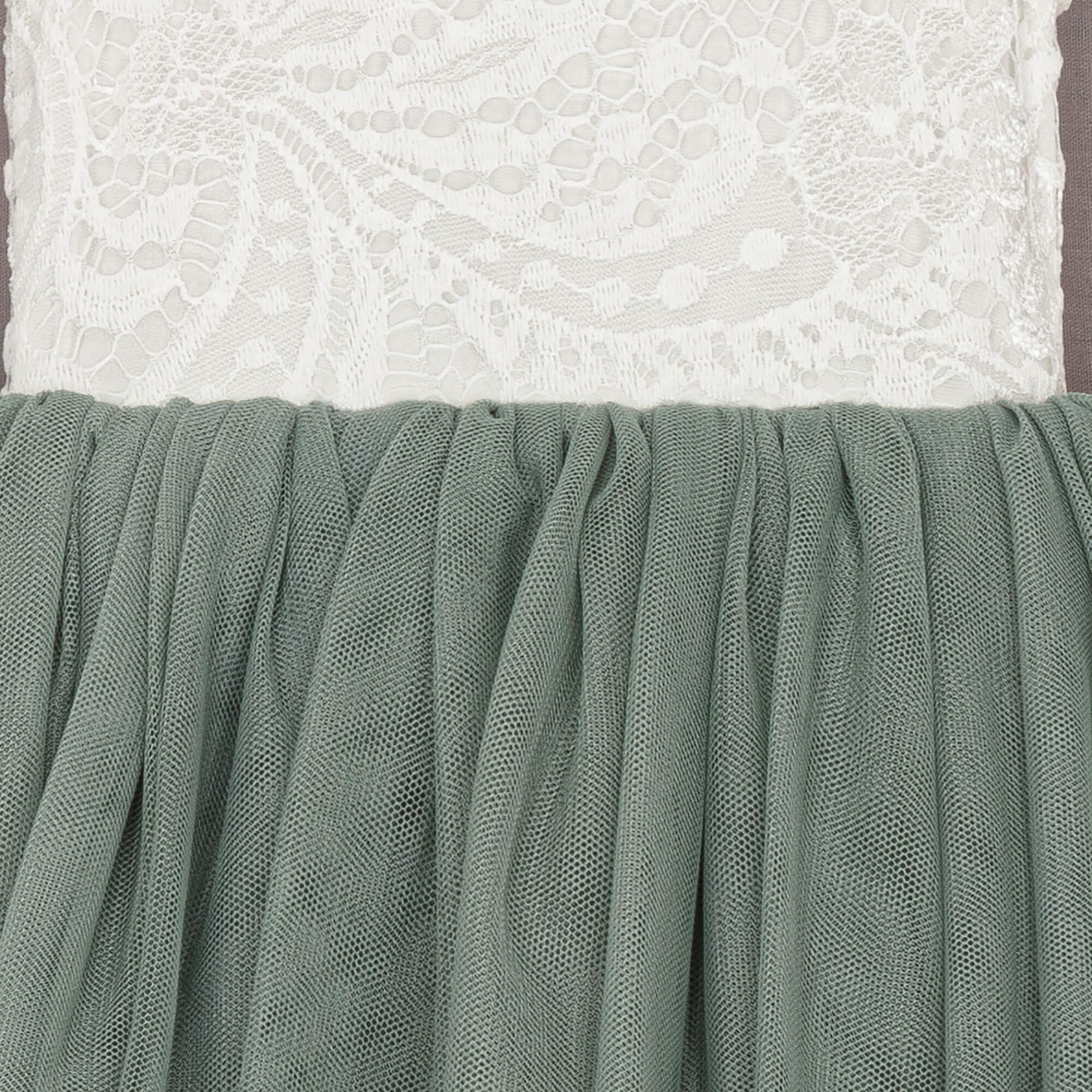 close up of tulle real colour