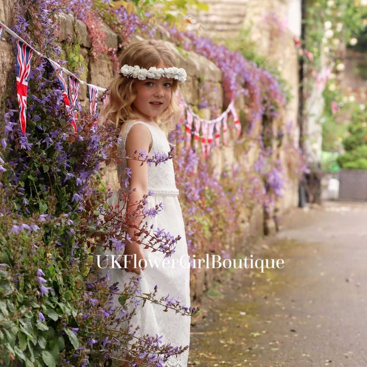 Girl celebrating Jubilee