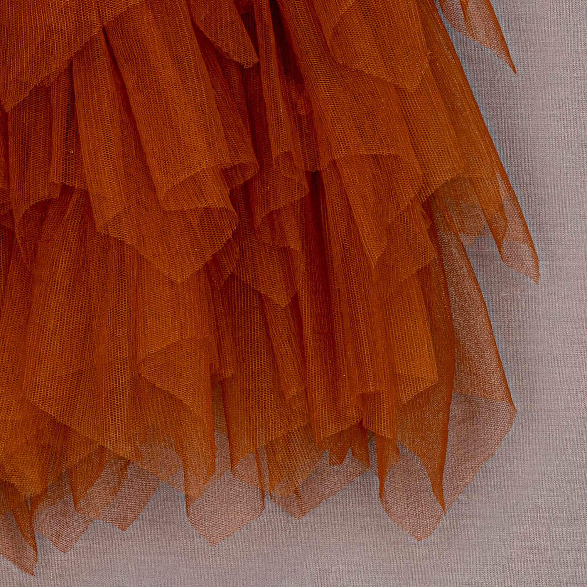 Burnt Orange tulle
