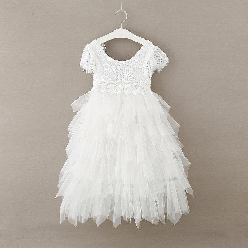 Bohemian Princess dress in White