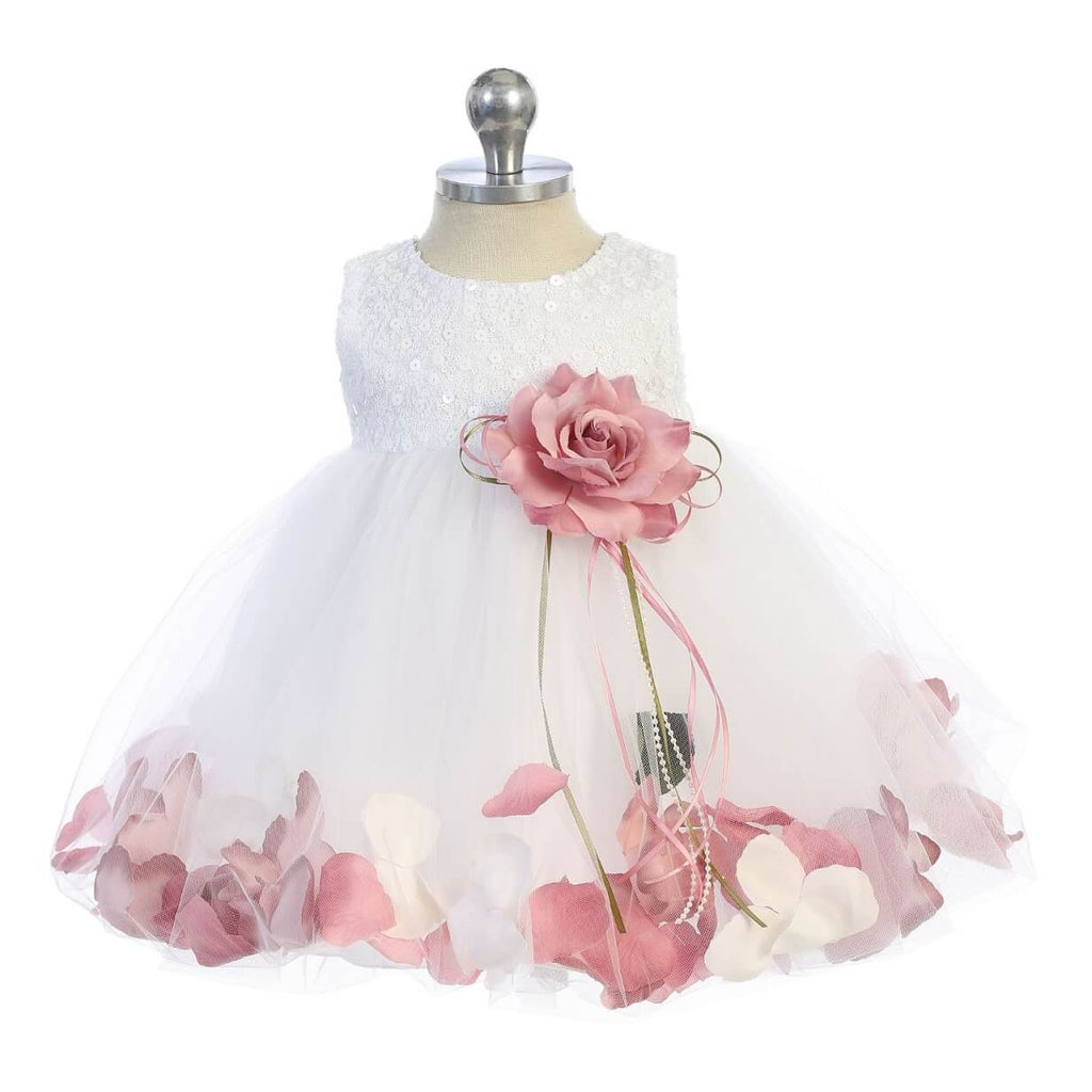 Dusky Rose Baby Kenza dress