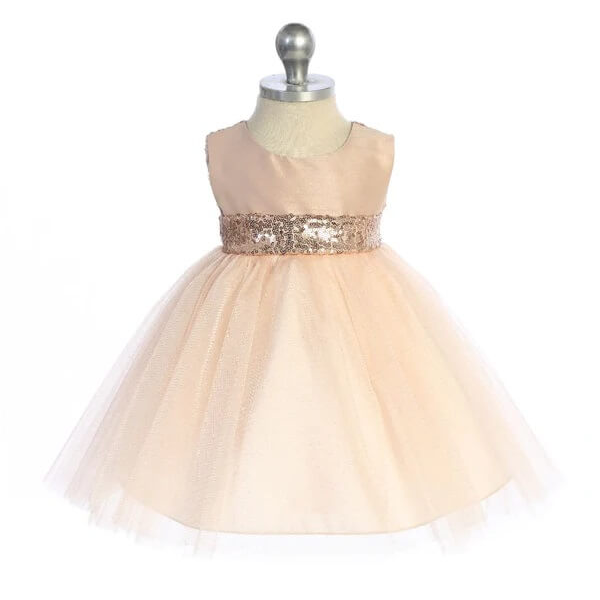 Rose Gold Belle Dress