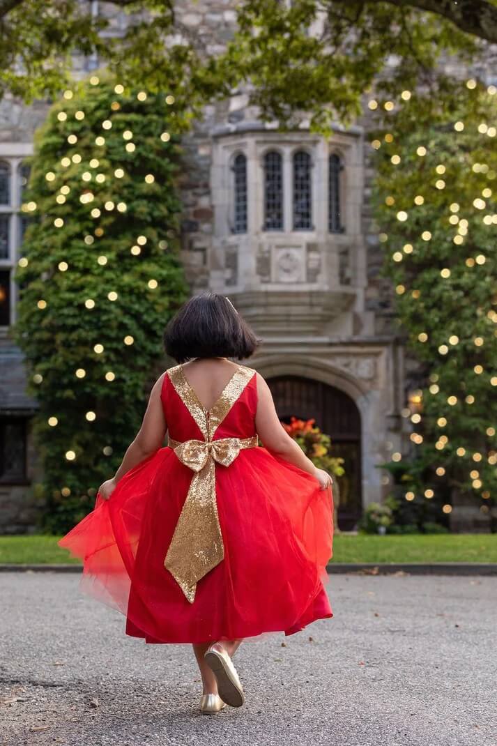 Model wearing the Belle of The Ball Dress