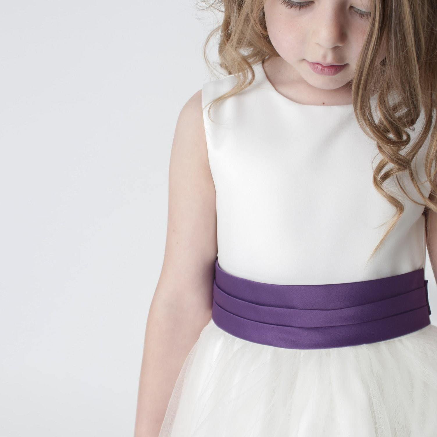 girl in white party dress