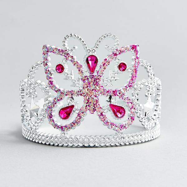 Girls Butterfly Sparkle Tiara