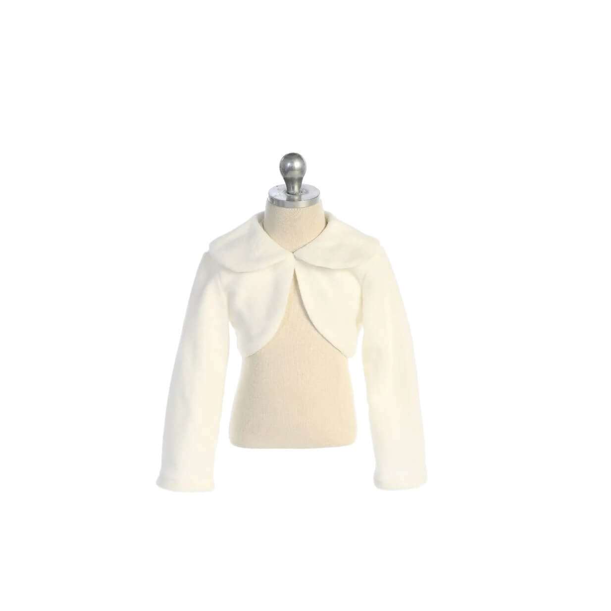 Fleece Bolero - Ivory