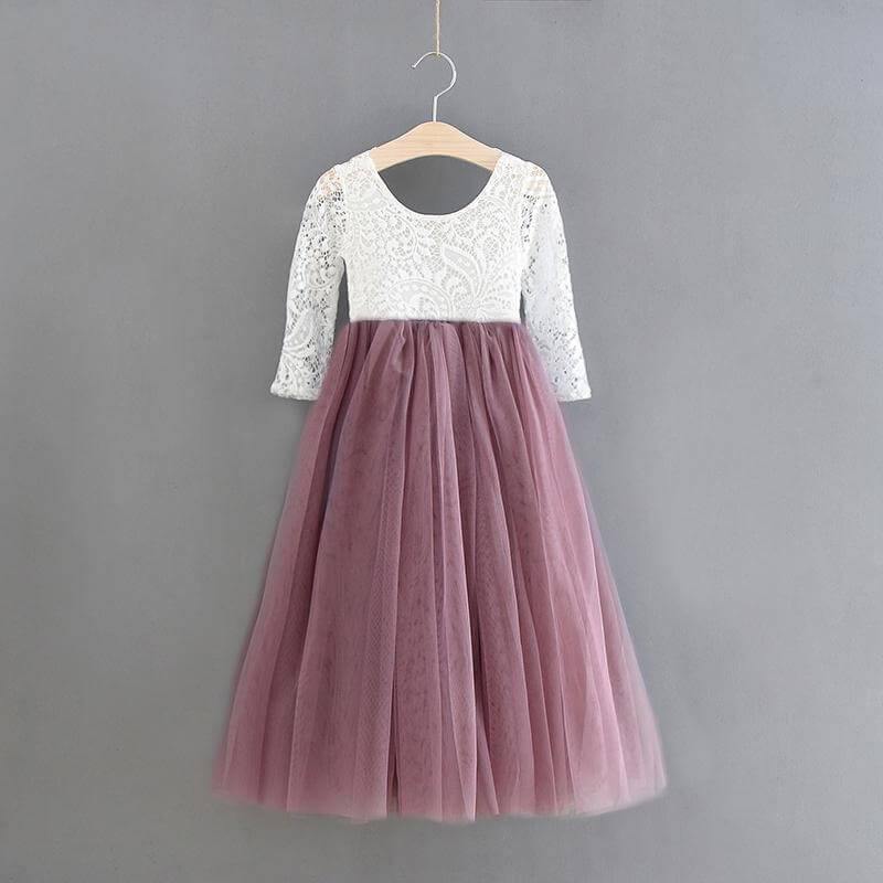 Heather long sleeve dress