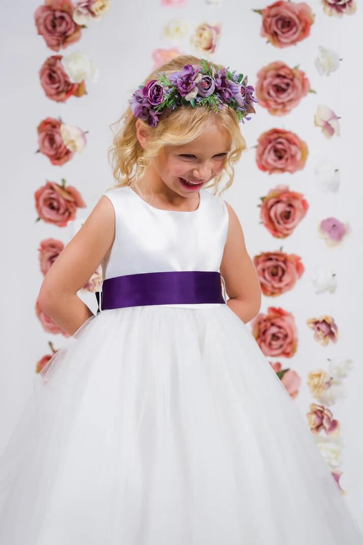 Model smiling