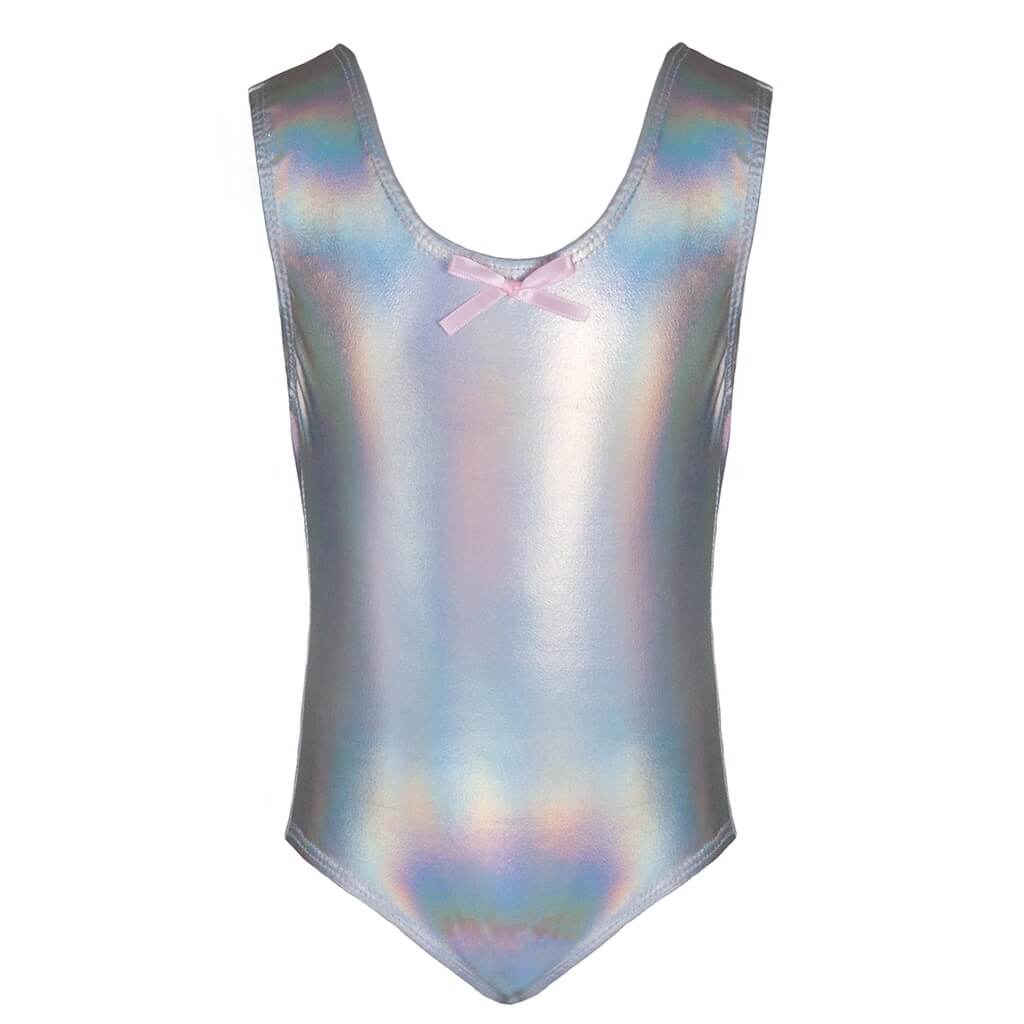 Iridescent leotard