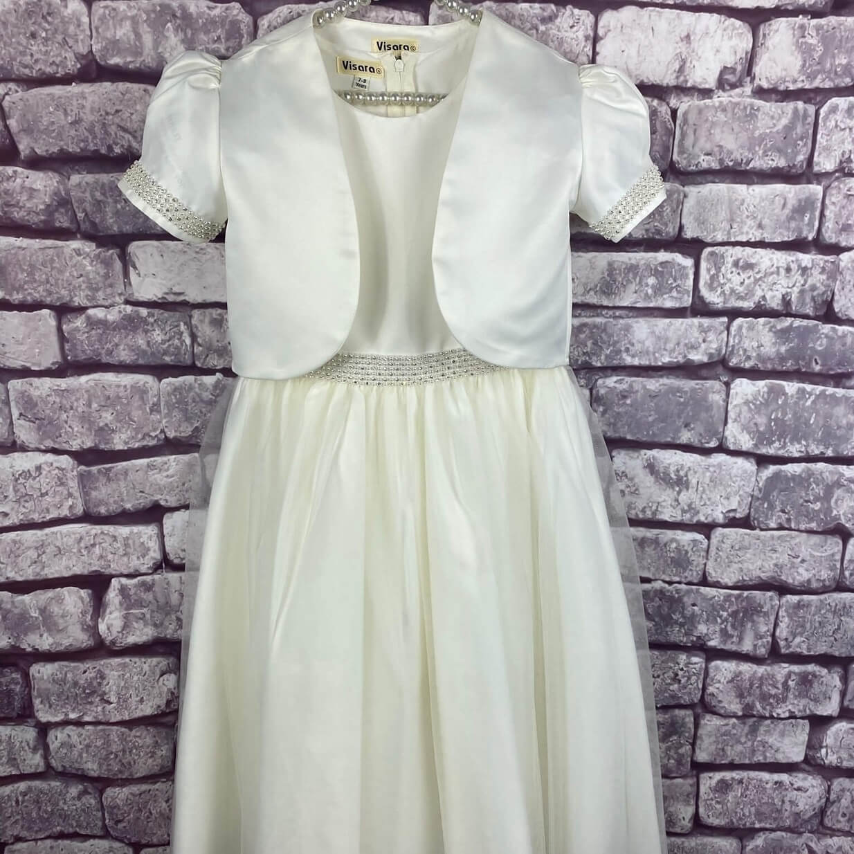 Dress and matching bolero
