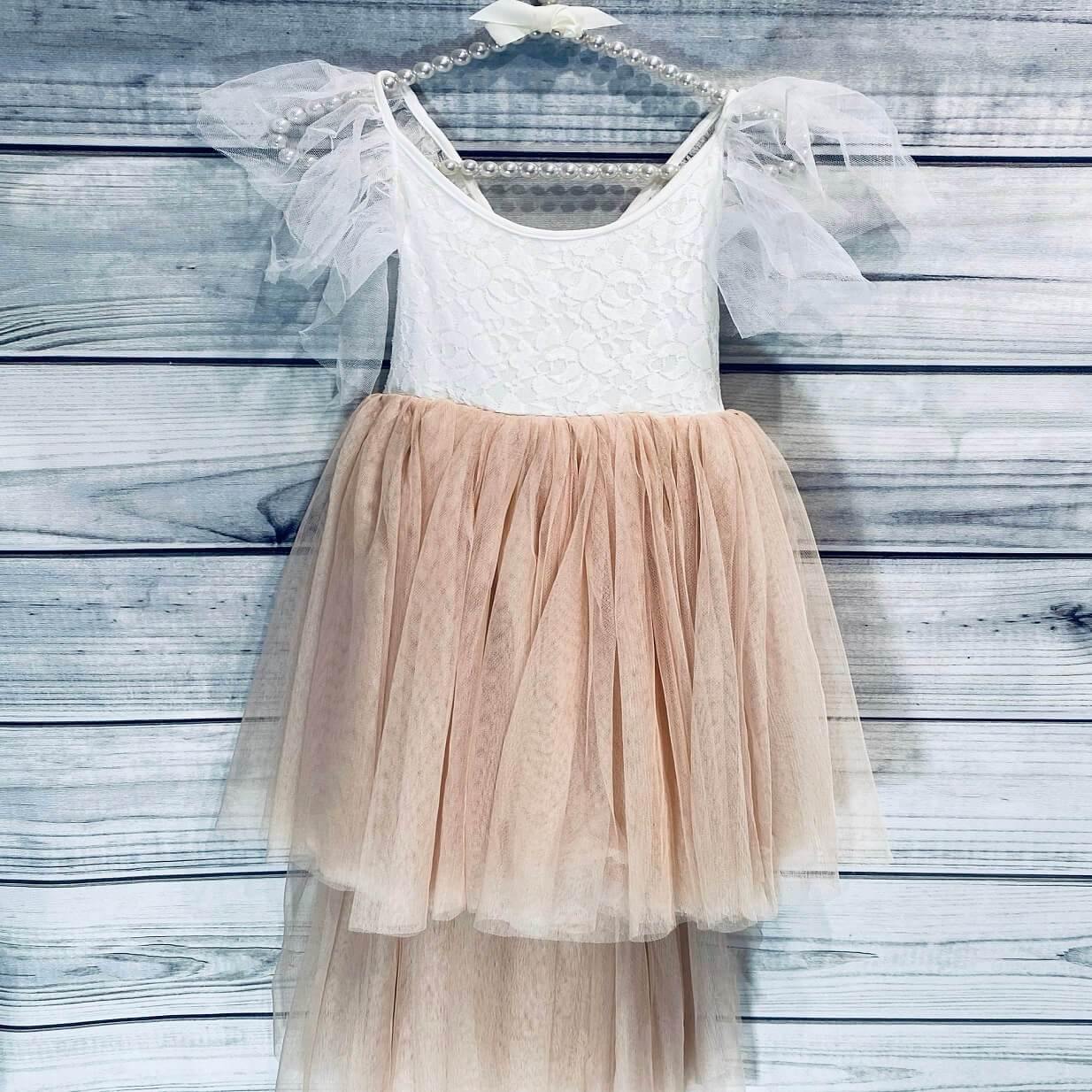 Apricot Champagne Dress