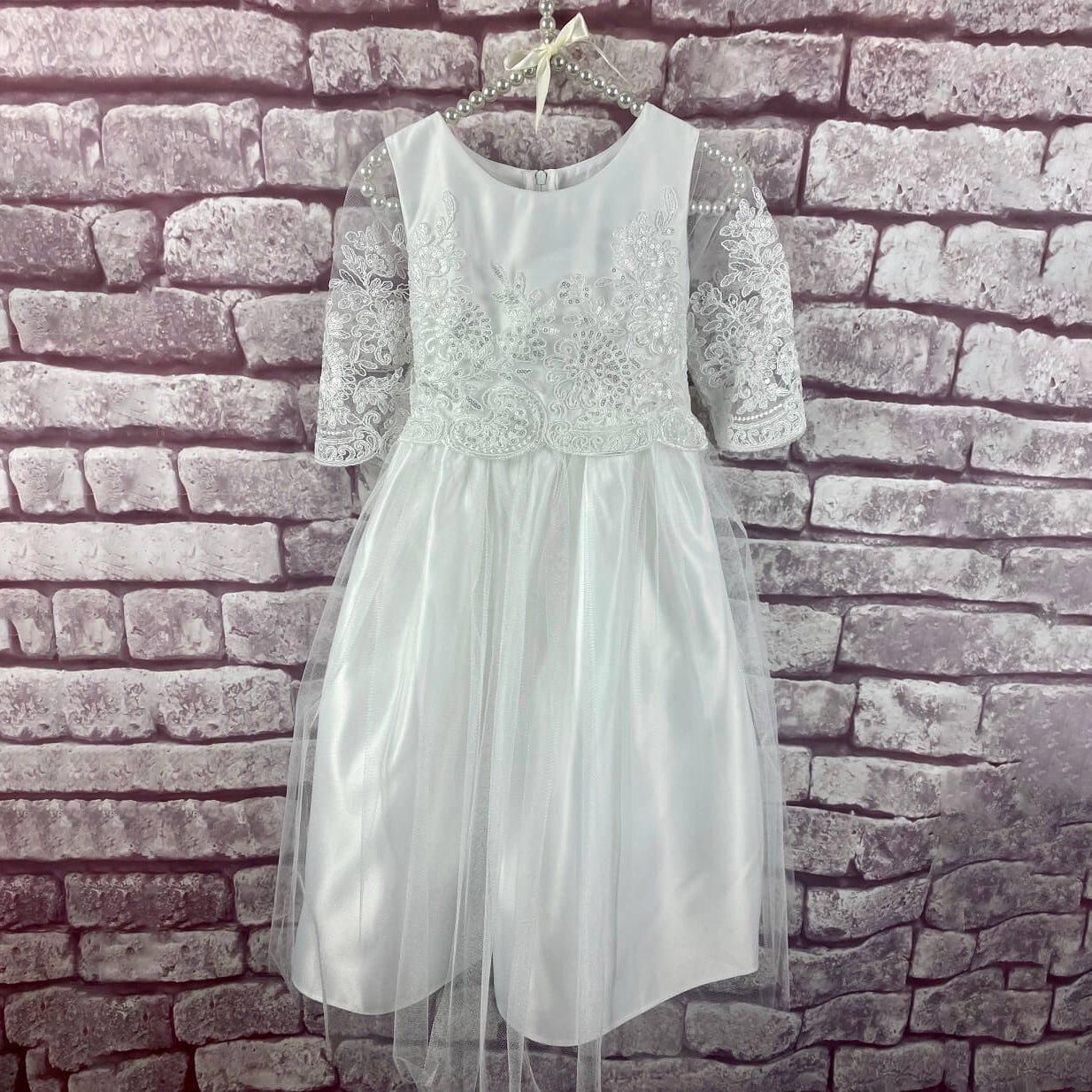 Harlow Dress by UK Flower Girl Boutique Edit alt text