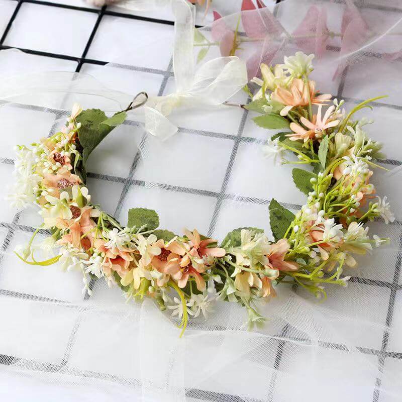 Apricot Garland lay flat