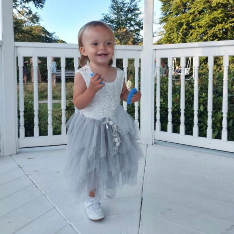 Silver Baby dress