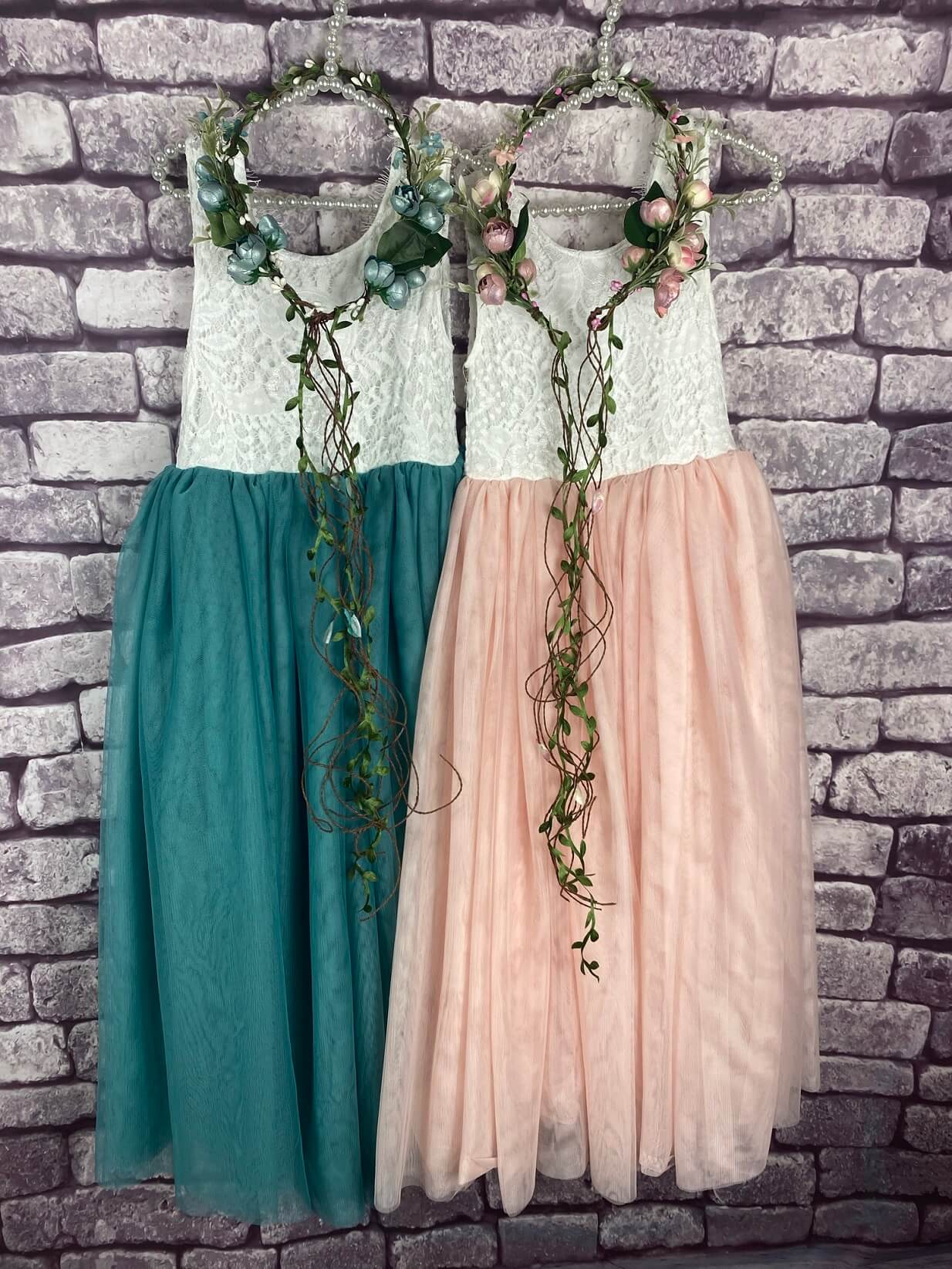 Dresses and Bohemian Garlands