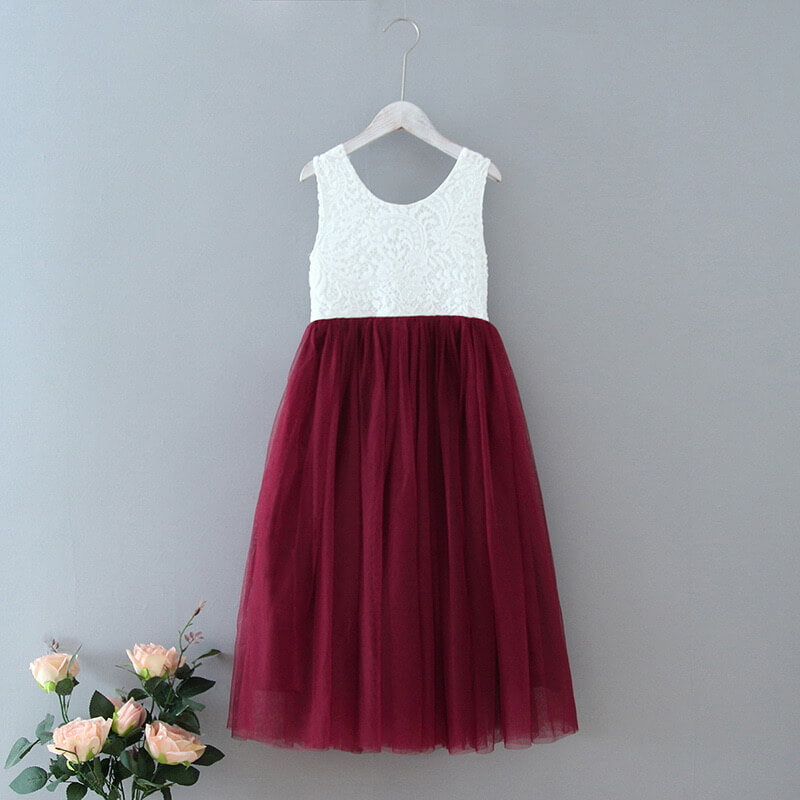 Wine Classic Bohemian Dress