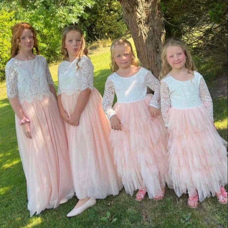 young flower girls
