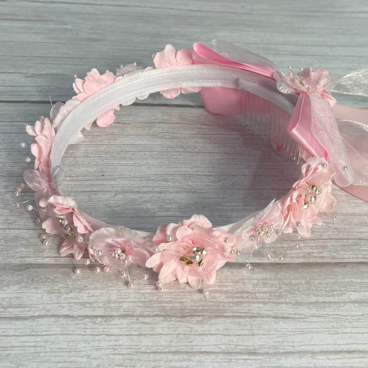 Baby Pink Head Crown