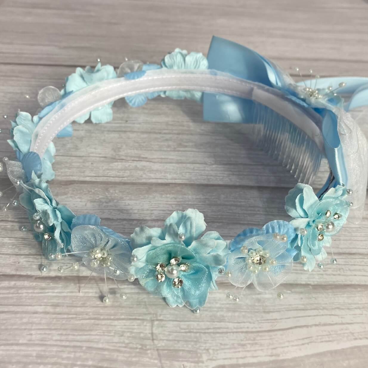 Sky Blue Head Crown