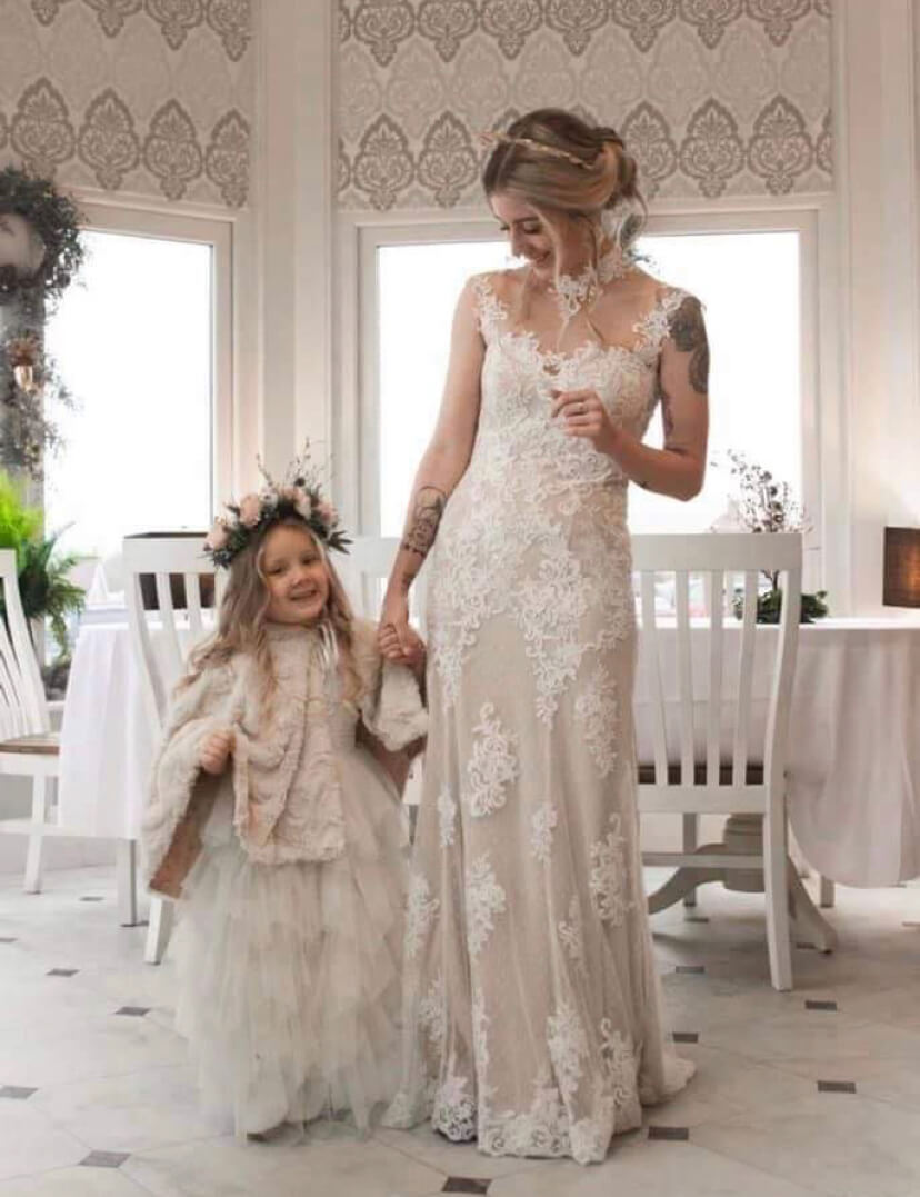 Mommy and daughter