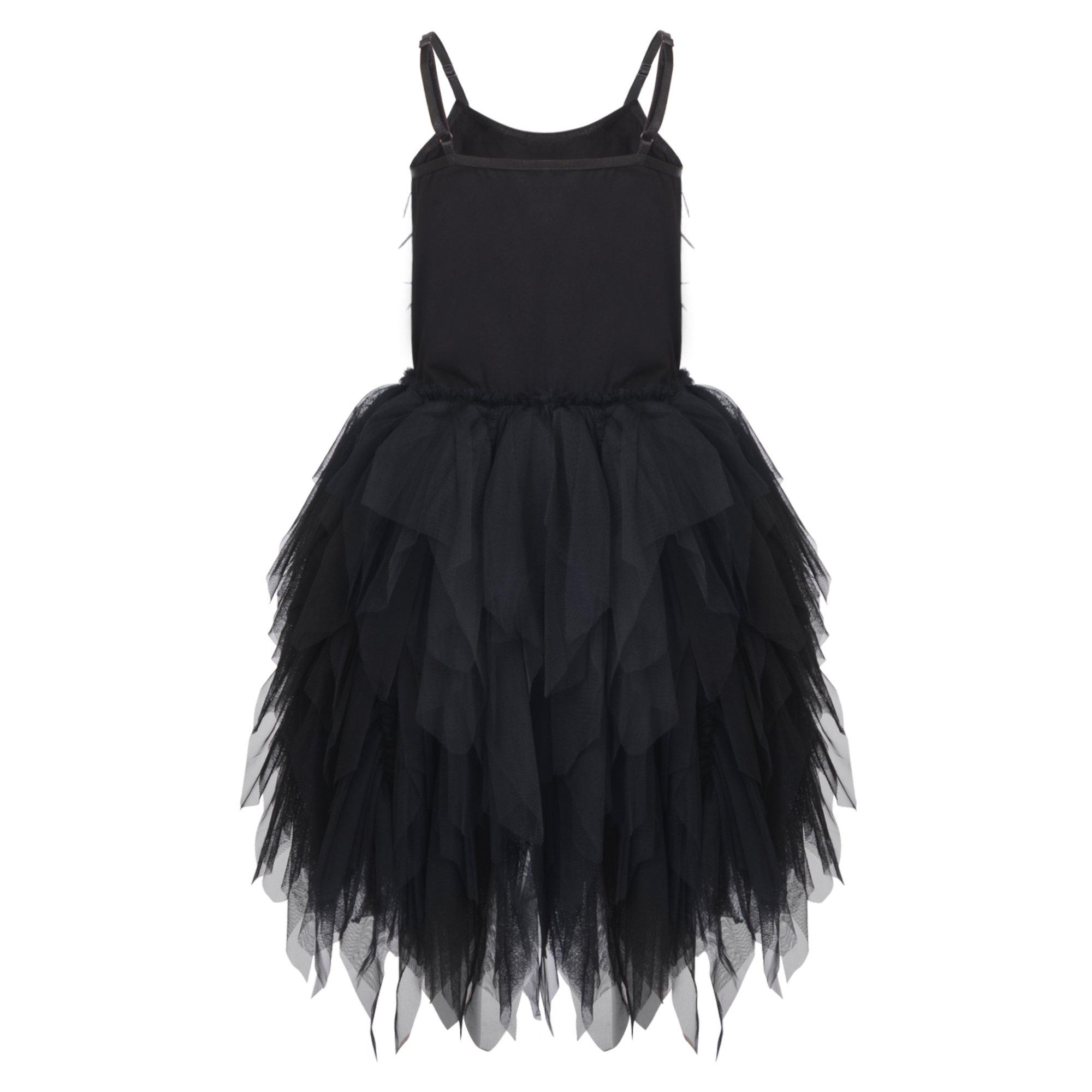 Girls ballerina style dress in black