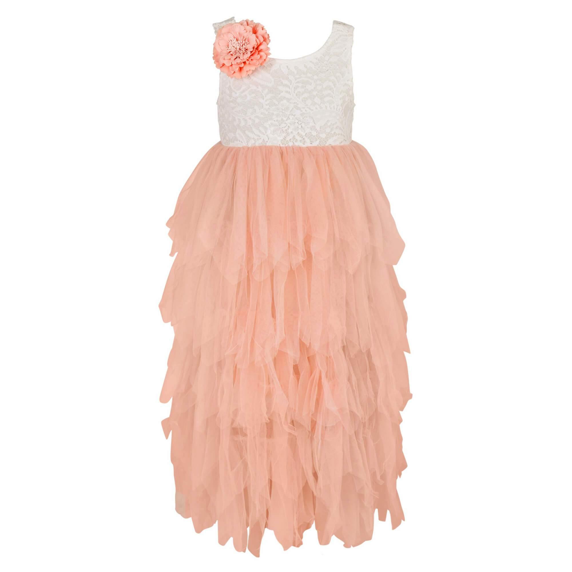 Sleeveless Bohemian Spirit Dress - Blush
