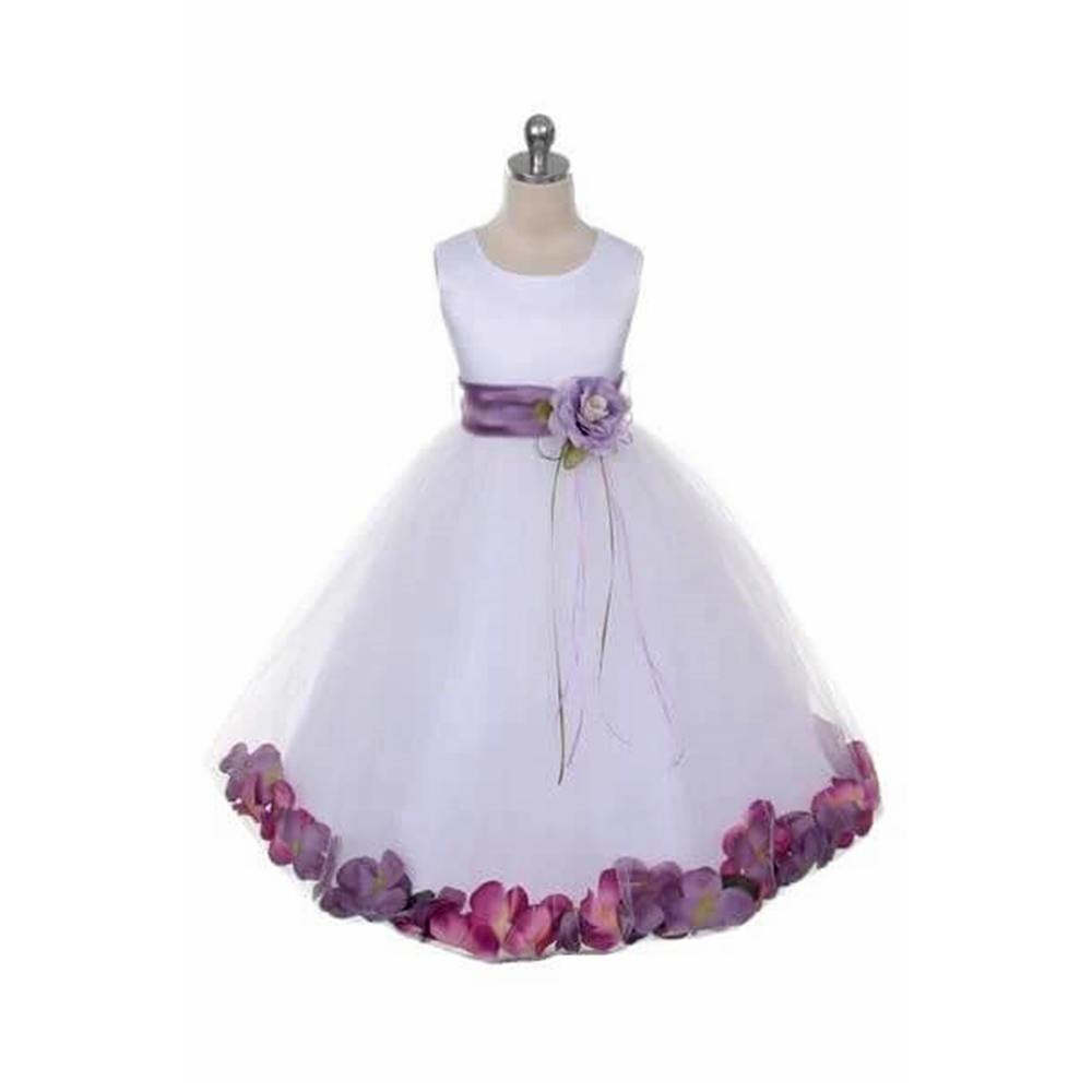Heather petal dress