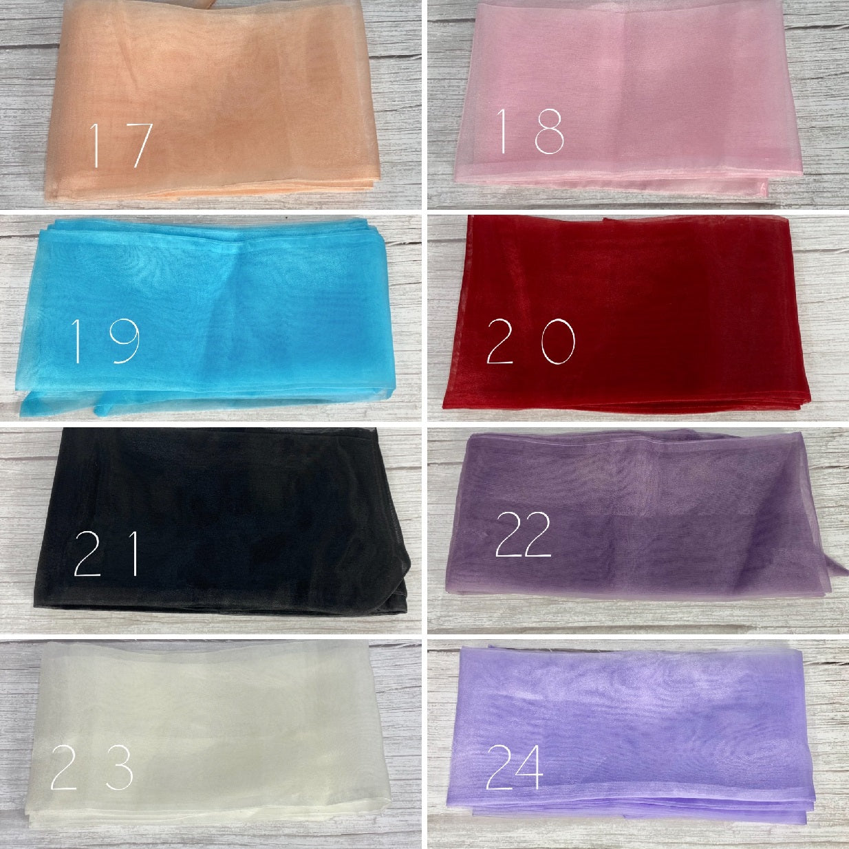 Sash colour options