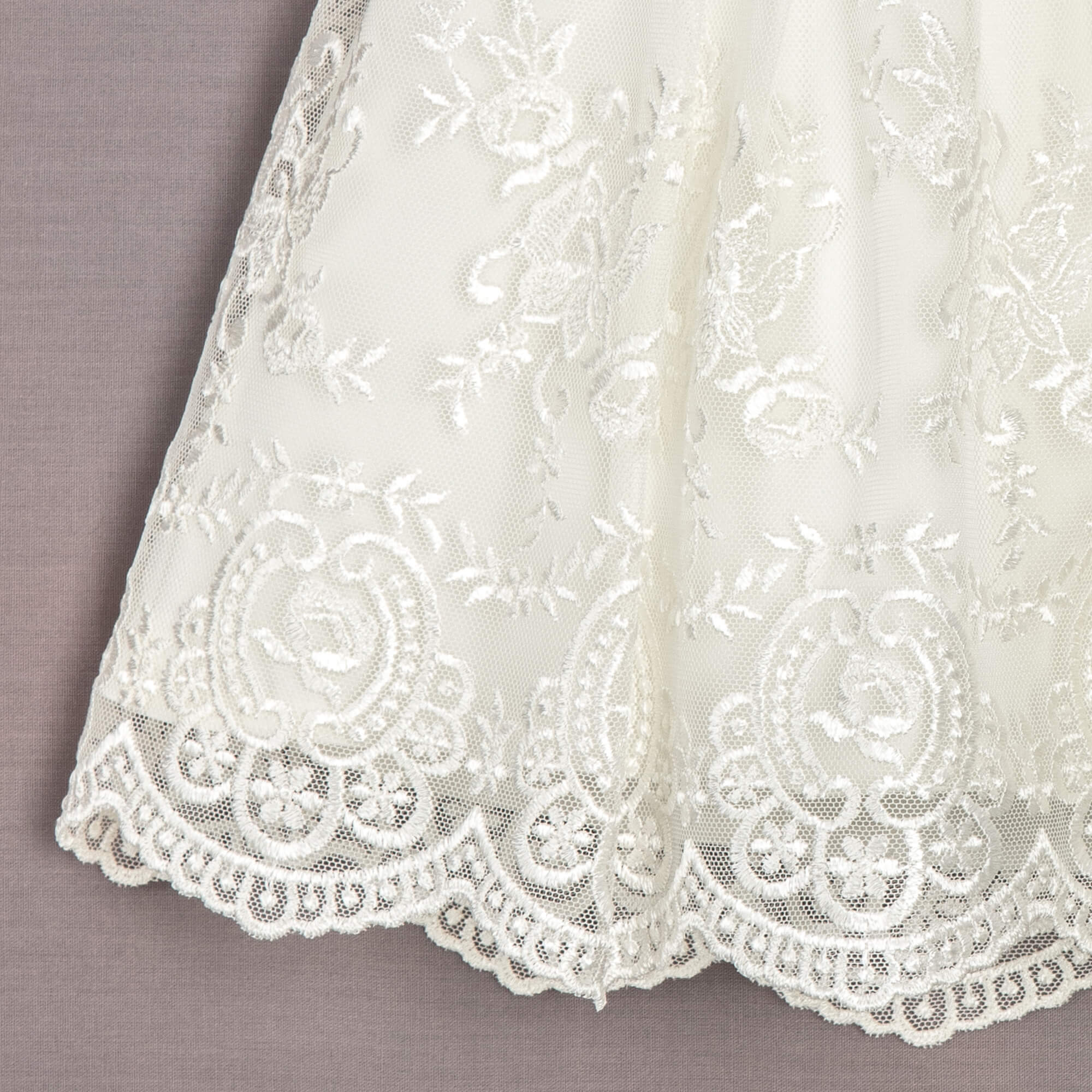 Edging of lace