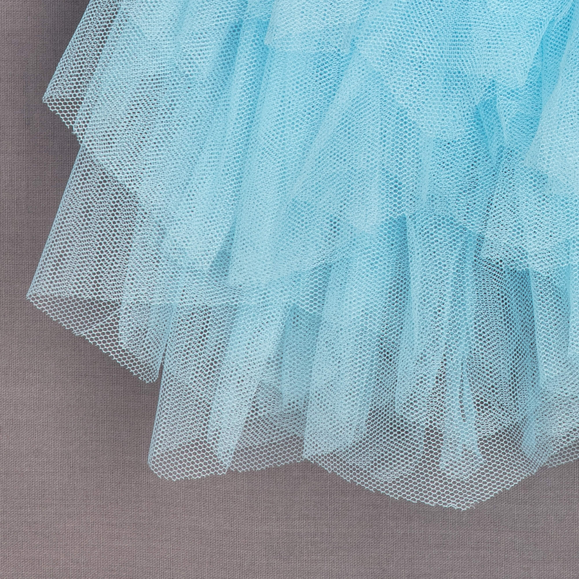 Sky blue tulle