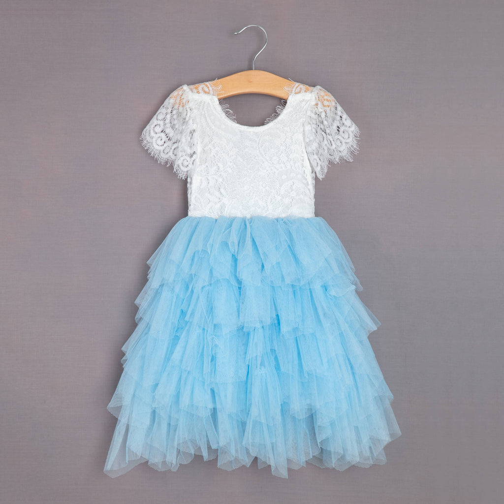 Sky blue princess dress