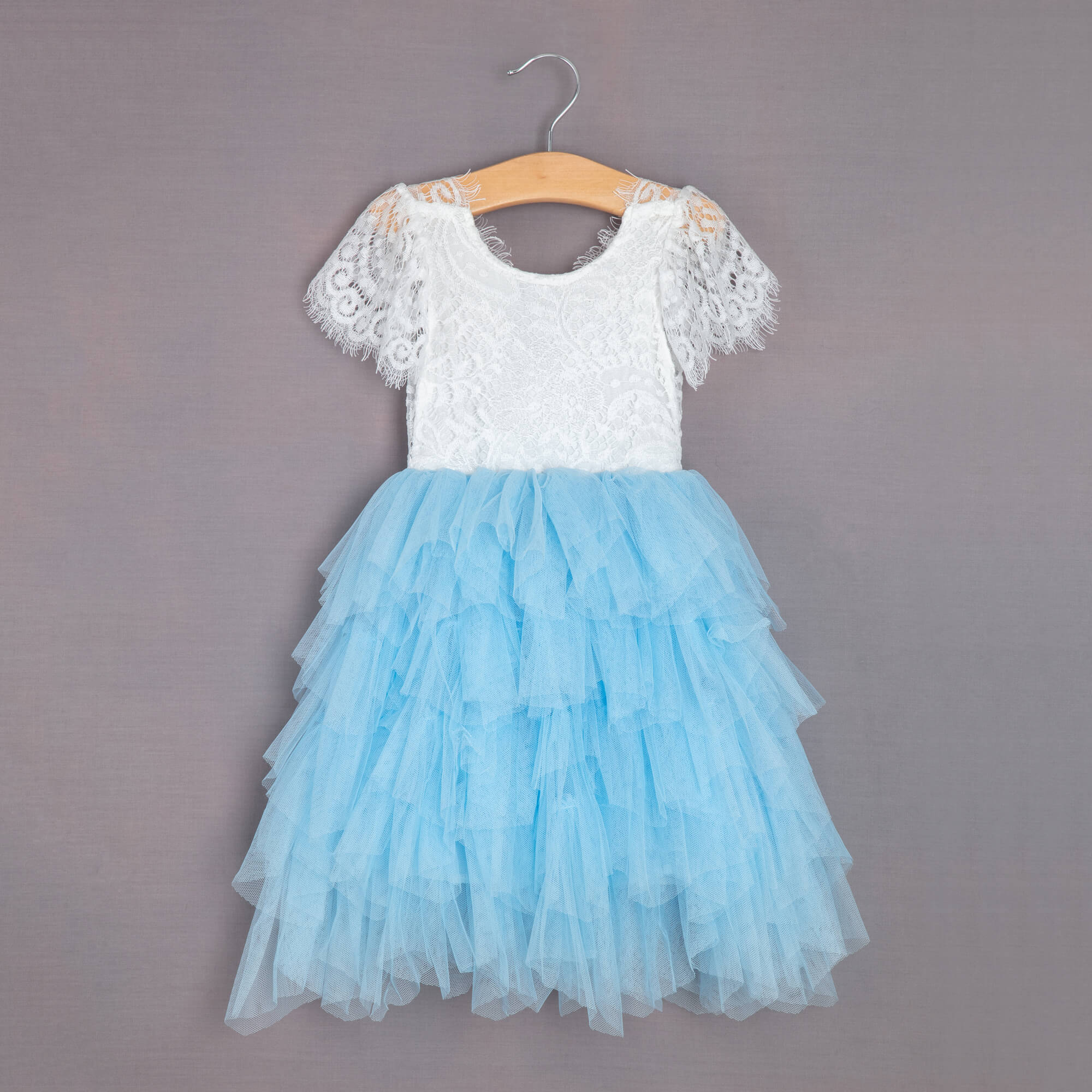 Sky blue princess dress